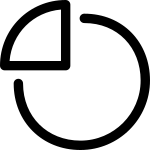Pie Chart SVG Icon